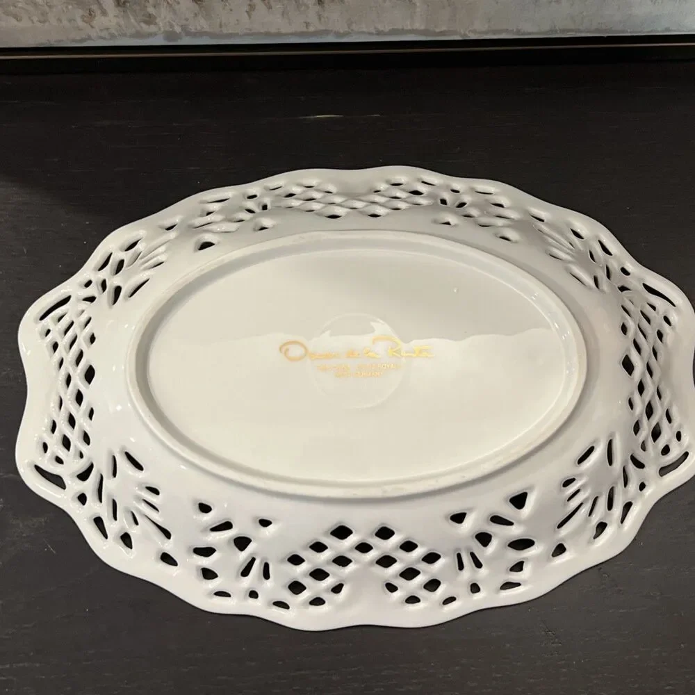 VTG Oscar de la Renta Royale Fine China Salad Dessert Plate West Germany